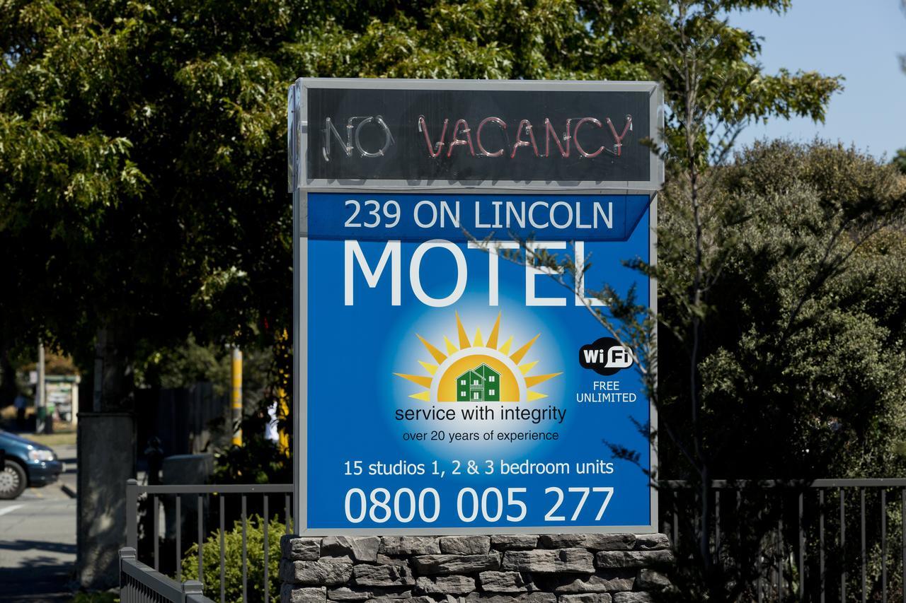 239 On Lincoln Motel Christchurch Zewnętrze zdjęcie